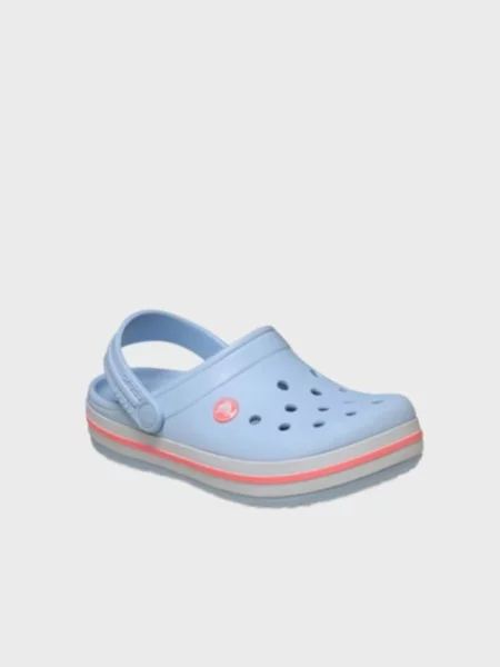 Сабо Crocs голубые