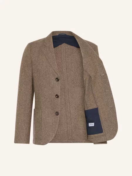 Grasegger Sako Natz Extra Slim Fit hnědá