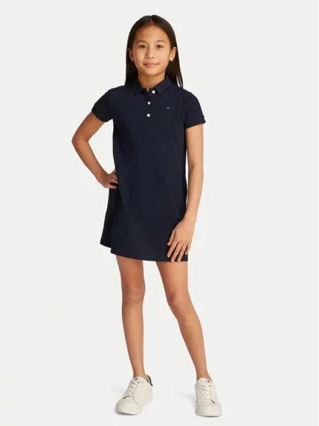 Tommy Hilfiger Sukienka codzienna Essential D granatowy