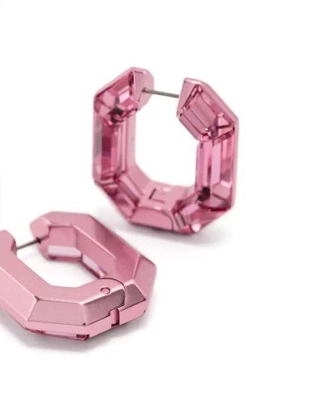 Auskarai Swarovski rožinė
