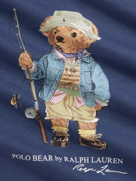 Koszulka polo dziecięca Polo Ralph Lauren niebieska