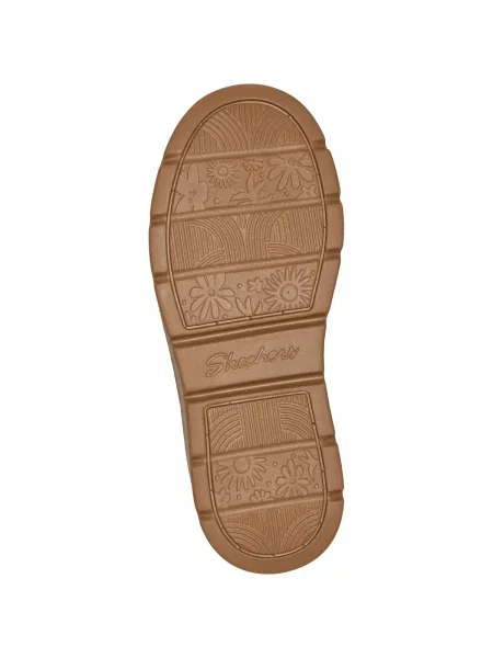 Šľapky Skechers béžová