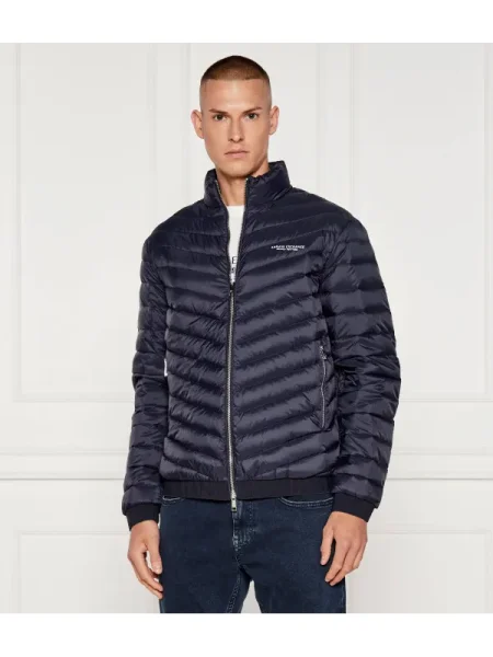 Armani Exchange De puf geacă alb
