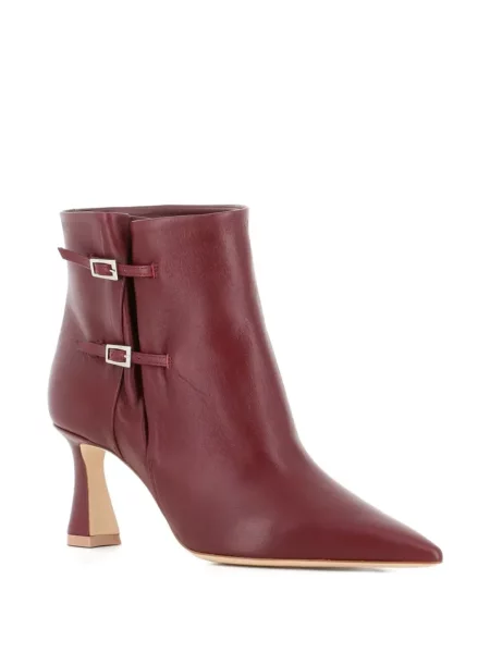 Botine Malone Souliers din piele roșu