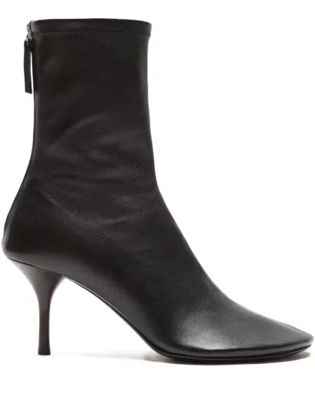 Botine Acne Studios din piele negru
