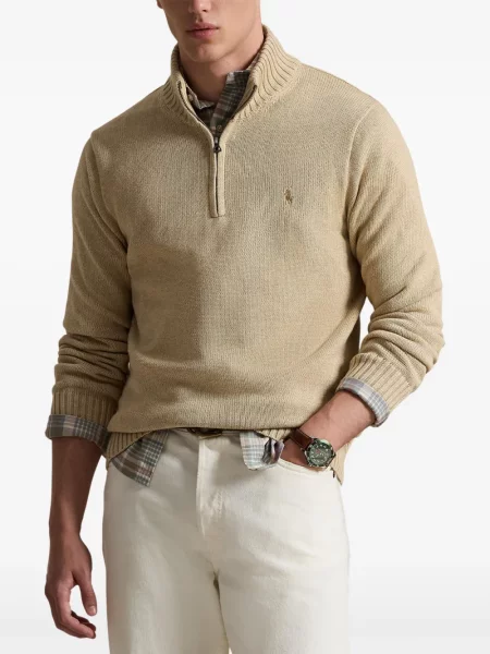 Șapcă Polo Ralph Lauren cu broderie din țesătură twill în carouri albastru