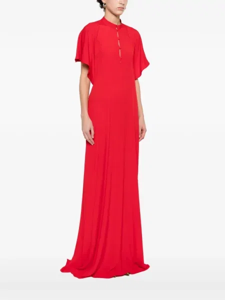 Rochie maxi N°21 de costum roșu