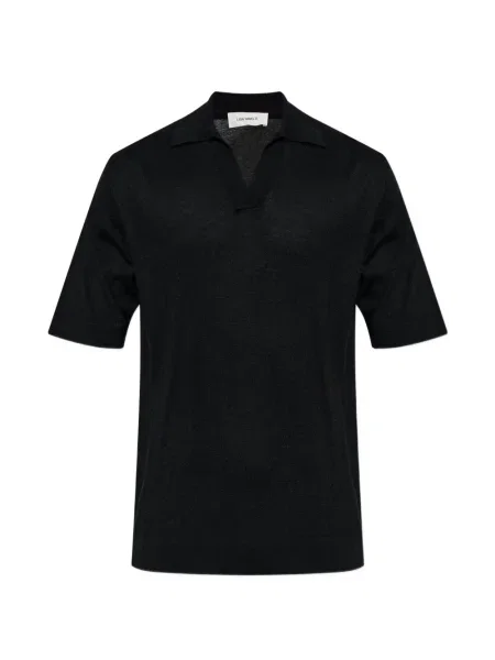 Tricou Lisa Yang cu decolteu în V negru