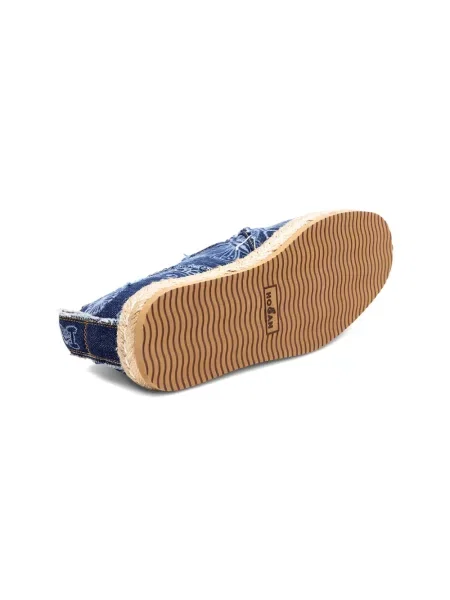 Espadrile Hogan s cvjetnim printom s printom plava