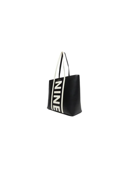 Táska Nine West Fekete fehér