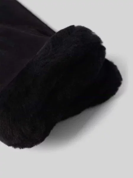 Ugg Rękawiczki Jednopalcowe schwarz czarne
