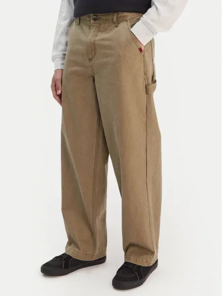 Quiksilver Jeans hlače Mercury Straight Out Wide Leg bež