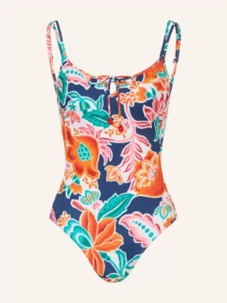 Lidea Plavky Petal Patch tmavě / oranžová / tmavě zelená modrá