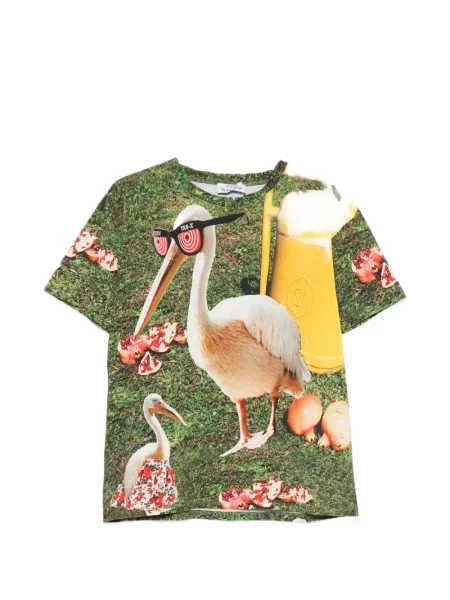 Tricou The Artistylist cu imagine verde