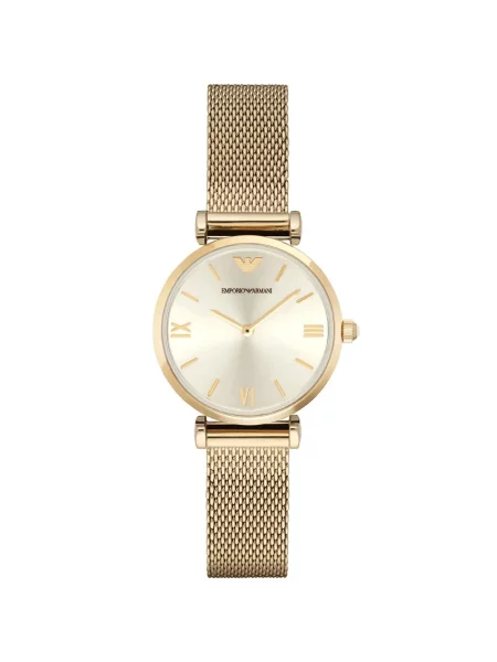 Zegarek Emporio Armani retro żółty