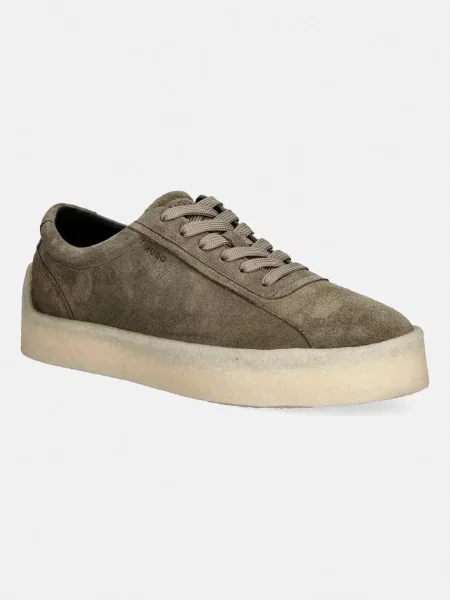 HUGO sneakers din piele întoarsă Prodi-gy verde