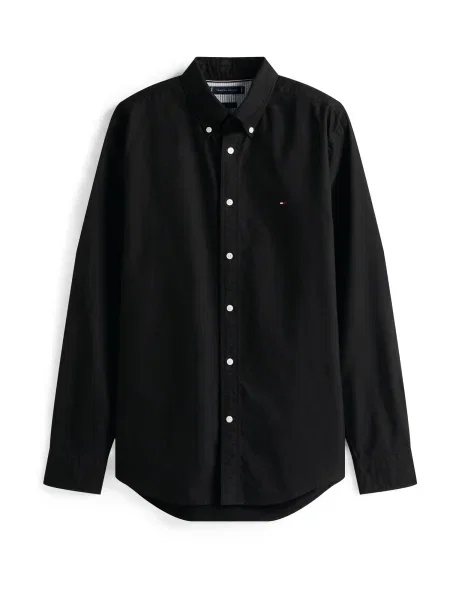 Tommy Hilfiger Cămașă OXFORD negru