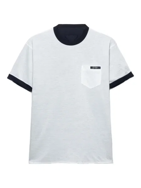 Tricou Prada alb