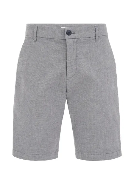 WE Fashion Chino kalhoty kouřově modrá