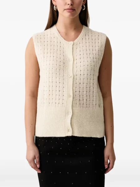 Vestă Trussardi alb
