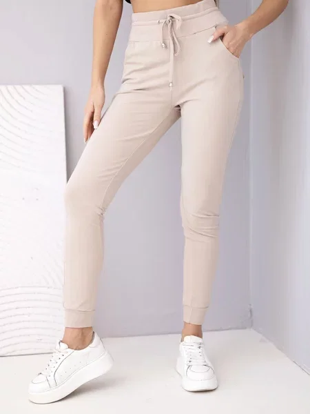 Talie trening Kesi cu talie înaltă bej