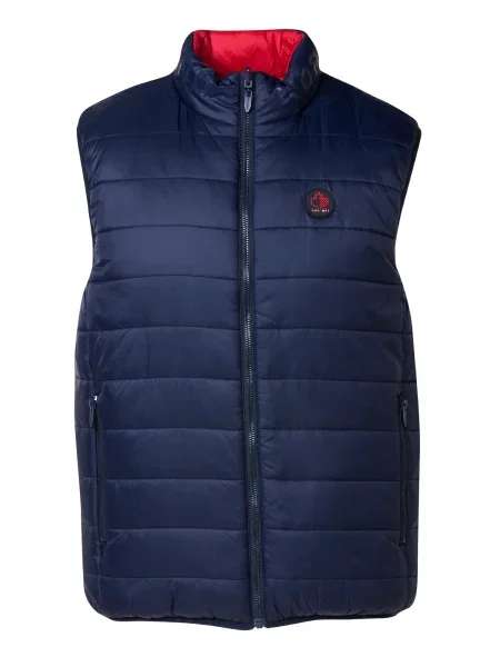 KOROSHI Vestă bleumarin roșu