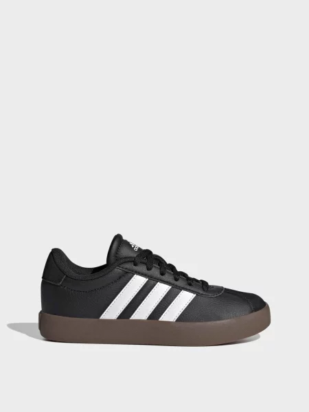 Дитячі Кеди низькі adidas VL COURT K синтетика/шкіра чорний