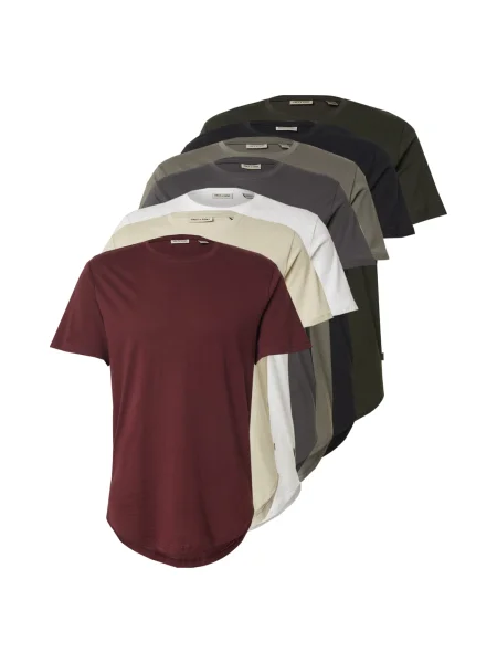 Only & Sons Tricou ONSMATT crem / gri închis / oliv / roșu vin / negru alb