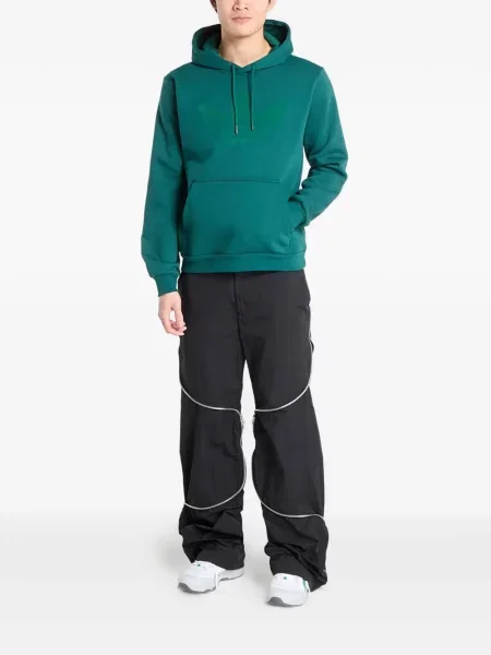 Krótka graficzny koszulka Adidas Campus z perforacją szara