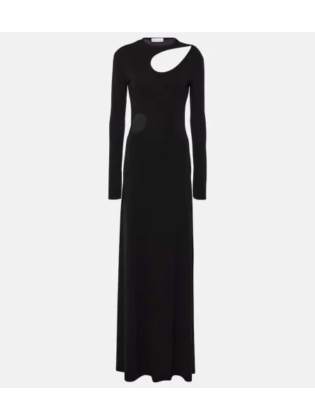 Rochie maxi Victoria Beckham de costum negru