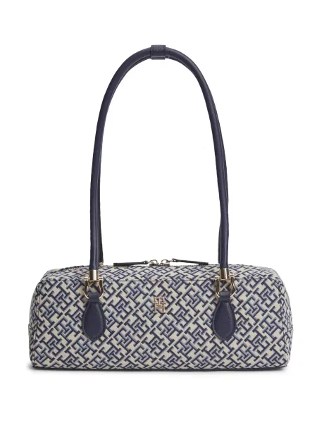 TOMMY HILFIGER Geantă de umăr GRACE crem / deschis / închis albastru