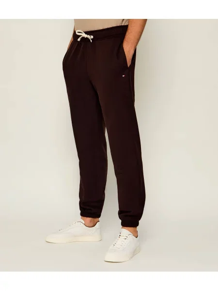 Tommy Hilfiger Melegítő alsó Essential Sötétbarna barna