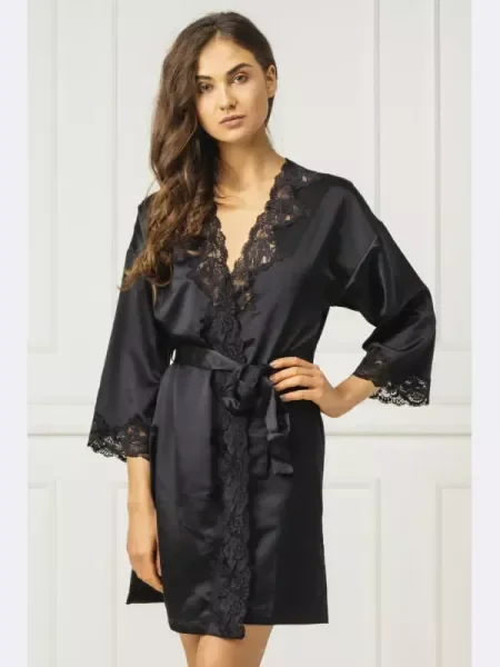 LAUREN RALPH LAUREN Halat negru