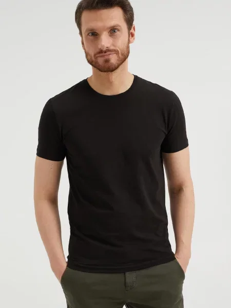 WE Fashion Tricou negru