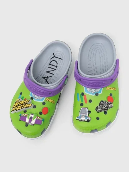 Crocs Detské šľapky TOY STORY BUZZ CLASSIC CLOG zelená