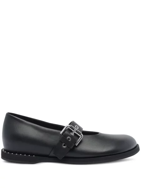 Csatos balerina Premiata fekete
