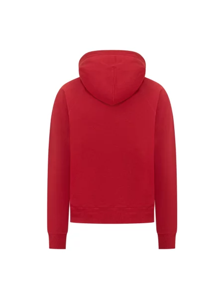 Bluza z kapturem Ami Paris z kapturem filcowa czerwona