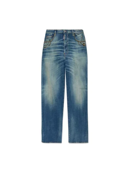 Jeansy Dsquared2 niebieskie