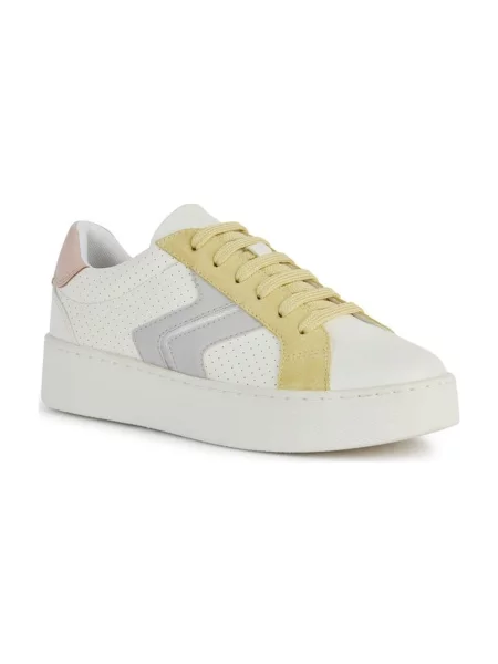 Sneakersy Geox białe