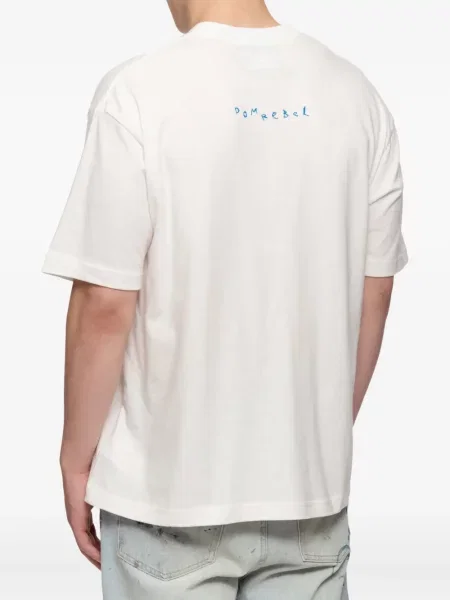 Tricou Domrebel alb