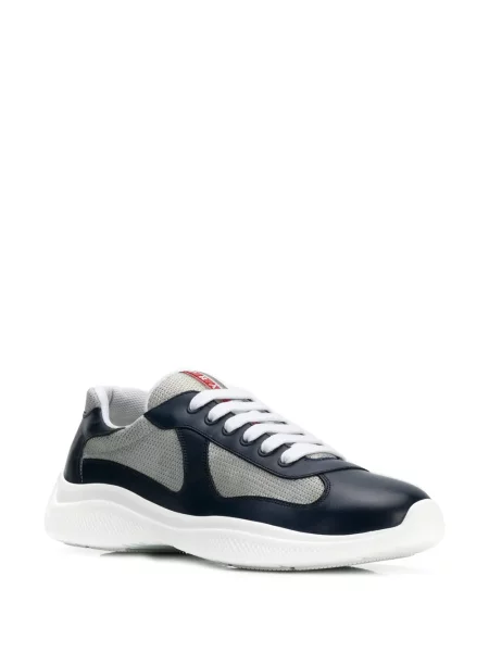 Sneakersy Prada niebieskie