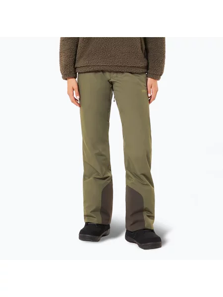 Pantaloni de schi pentru femei Oakley Jasmine Insulated new dark brush