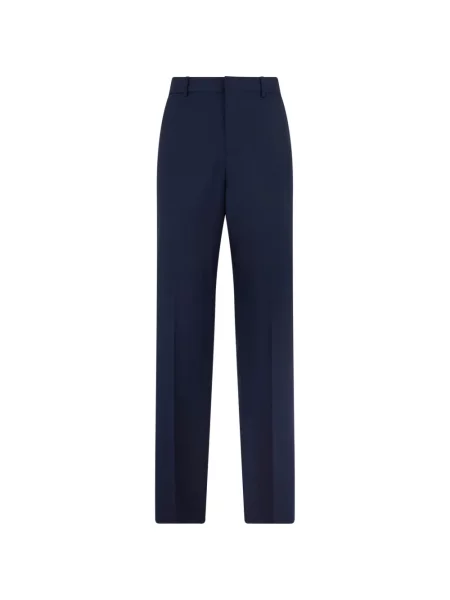 Pantaloni Billionaire de lână albastru