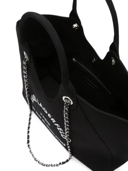 Colier Karl Lagerfeld negru