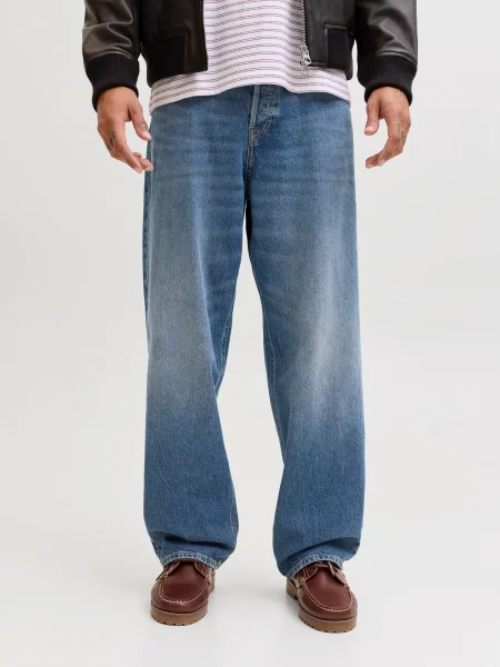 JACK & JONES Džínsy JJIEDDIE JJORIGINAL denim modrá
