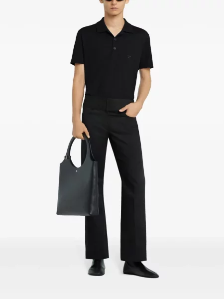 Polo Courreges negru