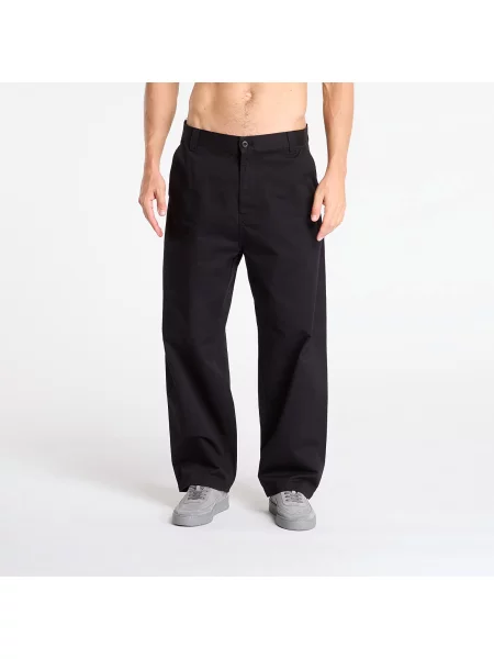 Carhartt WIP pantaloni de Brady Pant drept negru