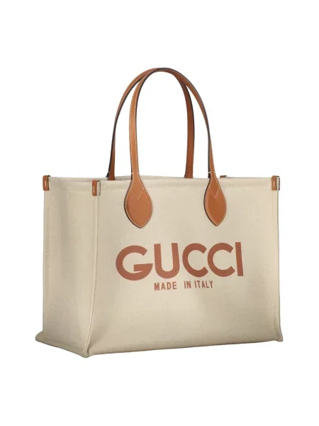 Shopperka Gucci beżowa