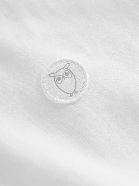 KnowledgeCotton Apparel Tričko ALDER' biela