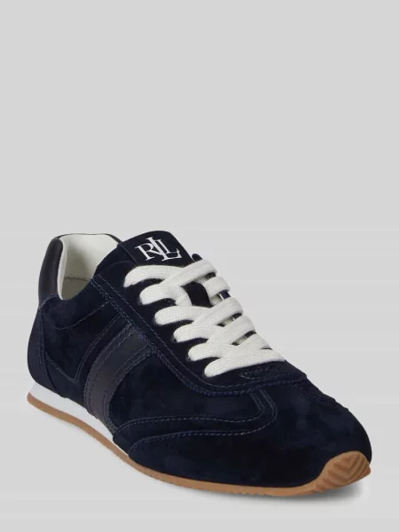 Lauren Ralph Lauren Dani Lw Prfl sneakersy zamszowe granatowe